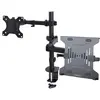 Image de StarTech Monitor Arm with VESA Laptop Tray (Tables, 34", 8 kg), Support de moniteur, Noir