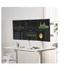 Image de StarTech.com Six-Monitor Desk Mount w/ Crossbar, Up To 32" Screens/17.6lb - Kit de montage - pour 6 écrans LCD - colonne, double - plastique, acier - blanc - Taille d'écran : 17"-32" - montrable sur bureau
