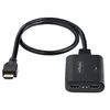 Image de StarTech.com Répartiteur HDMI 2 Ports, 1 In 2 Out, HDMI 4K 60Hz, HDR/HDCP - Répartiteur vidéo/audio - de bureau