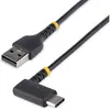 Image de StarTech com R2ACR-15C-USB-CABLE, 0,15 m, USB A, USB C, USB 2.0, 480 Mbit/s, Noir (0.15 m, USB 2.0, 60 W), Câble USB