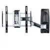 Image de StarTech COM Articulating TV Wall Mount VESA Wall Mount TV Bracket for 65 inch/99lb/Curved TVs Corne (Mur, 45 kg, 26" - 65"), Support mural pour TV, Noir, Argent