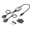 Image de StarTech COM 60cm 24pouces 2 ports USB vers série Rétention COM,FTDI USB-A vers DB9 Câble RS232 (0.60 m), Câble d'interface