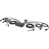 Image de StarTech C2-DH46-UA2-CBL-KVM, Commutateur KVM, Noir