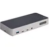 Image de StarTech Station D'Accueil Triple écran (USB-C), Station d’accueil + hub USB, Argent, Gris