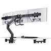 Image de StarTech 3M1A3SG (Tables, 27", 9 kg), Support de moniteur, Argent, Noir