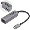 Image de StarTech Adaptateur Ethernet (Thunderbolt 3, USB-C, USB-C 3.2 Gen 1, RJ45 (1x)), Adaptateur réseau, Gris