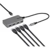 Image de StarTech 4-Port USB-C Hub, 5Gbps, Bus Powered (USB-C, 5 ports), Station d'accueil + hub USB, Gris
