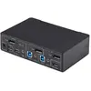 Image de StarTech Commutateur KVM DP 2 ports, Commutateur KVM, Noir