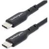 Image de StarTech com USB2CC1MNC, 1 m, USB C, USB C, USB 2.0, 480 Mbit/s, Noir (1 m, USB 2.0, 60 W), Câble USB