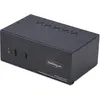 Image de StarTech .com P2ADDH462-KVM-SWITCH, 3840 x 2160 pixels, 4K Ultra HD, 36 W, Black, Commutateur KVM, Noir
