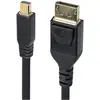 Image de StarTech 3m MiniDP-DisplayPort 1.4 Cable 1.4 CABLE 8K HBR3 VIDEO (3 m), Câble vidéo, Noir