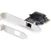 Image de StarTech 1-Port Network Card Taa. Nms In Ctlr (Mini PCI Express), Carte réseau, Argent, Noir