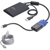 Image de StarTech Vga/Mdp Crash Cart Adapter -Vga/Mini Displayport Kvm, Câble pour commutateur KVM