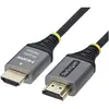 Image de StarTech CBLE HDMI 2.0 DE 0,5 M, 4K 60 Hz. NMS NS ACCS (0.50 m), Câble vidéo, Noir, Argent