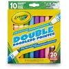 Image de crayola - 10 feutres double pointes -