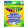 Image de Crayons : 8 gros crayons à la cire lavables Crayola