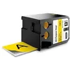 Image de DYMO XTL - Ruban adhésif permanent en vinyle, 54mm x 7m - Noir sur Jaune