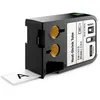 Image de DYMO XTL - Etiquettes pour gaines thermo-rétractables continues, 24mm x 2,9m - Noir sur Blanc