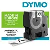 Image de DYMO Rhino - Étiquettes Industrielles Polyester Permanent 24mm x 5.5m - Noir sur Blanc
