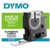 Image de DYMO Rhino - Etiquettes Industrielles Gaine Thermorétractable, 19mm x 1.5m, Noir sur Blanc