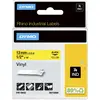 Image de Dymo, Ruban d'étiquetage, Cassette de ruban Rhino IND (1.20 cm, Jaune, Multicolore)