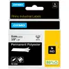 Image de Dymo, Ruban d'étiquetage, Sangle en polyester Rhino ID2 (0.90 cm, Blanc)
