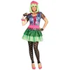 Image de Costume Femme Rockin 80' - Multicolore - S/M