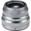 Image de Fujifilm Fujinon XF 35 mm F2.0 R WR 43 mm Objectif (adapté à Fujifilm XF) argent en occasion ou reconditionné