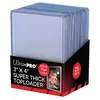 Image de Ultra Pro - Protèges Cartes Standard Toploader Transparent et Super Épais par 25 (63 x 88 mm)