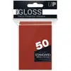 Image de 50 pochettes Rouge - Ultra Pro