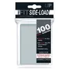 Image de Lot de 100 sleeves protections souple standard pro fit side-load transparentes pour carte