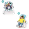 Image de Transat BRIGHT STARS Disney baby Mickey - Evolutif - 2 Positions inclinaison - 61 x 86 x 71 cm - Bleu multicolore - Des la naiss