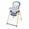 Image de INGENUITY Chaise haute 7 en 1 de la naissance jusqu'a 5 ans Proper Positioner - Chambray- Transat bébé, réhausseur, siege