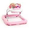 Image de BRIGHT STARTS Trotteur pour bébé fille évolutif et pliable 2-en-1 - Jardin Rose - cadeau bébé, Musique, Hauteur Réglable
