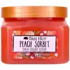 Image de Tree Hut, Gel douche, Peach Sorbet Shea Sugar Scrub 18 oz Ultra Hydrating Exfoliating Nourishing Essential Body C (510 ml)