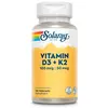 Image de Solaray Capsules Vitamin D3+k2 120 Unités One Size