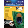 Image de Pochettes Fellowes brillantes A4 100 microns