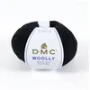 Image de Pelote 100% Laine Vierge Woolly - DMC(...) - 002 Noir
