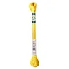 Image de Fil à broder Mouliné Satin 8 mètres - DMC(...) - Jaune (S3820)