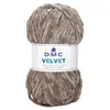Image de Fil Layette Chenille VELVET - 100g - DMC : Douceur et Chaleur pour Tous Vos Projets(...) - 01 Marron