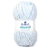 Image de Fil Layette Chenille VELVET - 100g - DMC : Douceur et Chaleur pour Tous Vos Projets(...) - 03 Bleu