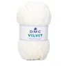 Image de Fil Layette Chenille VELVET - 100g - DMC : Douceur et Chaleur pour Tous Vos Projets(...) - 04 Ecru