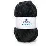 Image de Fil Layette Chenille VELVET - 100g - DMC : Douceur et Chaleur pour Tous Vos Projets(...) - 10 Noir