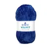 Image de Fil Layette Chenille VELVET - 100g - DMC : Douceur et Chaleur pour Tous Vos Projets(...) - 12 Bleu
