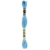Image de Fil à broder Mouliné Etoile 8 mètres - DMC(...) - Bleu (C519)