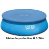 Image de Bâche de protection 3,76 m de diamètre piscine autostable ronde Intex