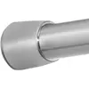 Image de Interdesign 78670eu forma barre à tension de rideau de douche grand acier inoxydable brossé 127 à 221 cm