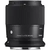 Image de Sigma 23mm F1,4 DC DN Contemporain Canon RF (Canon RF, APS-C / DX), Objectif, Noir