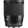 Image de Sigma 16mm f/1.4 DC DN Contemporary, Nikon-Z (Nikon Z, APS-C / DX), Objectif, Noir