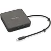 Image de Kensington MD120U4 (USB-C, 3 ports), Station d’accueil + hub USB, Noir, Gris